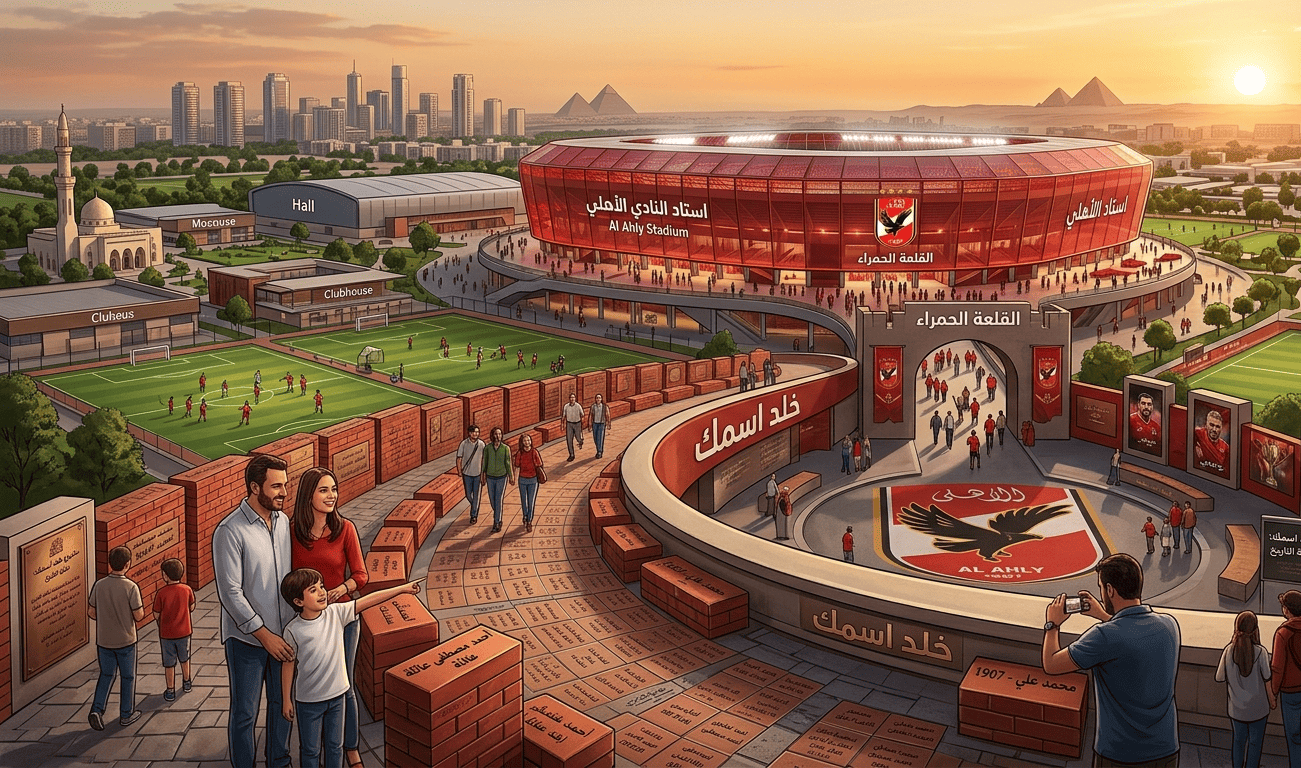 Al Ahly Sports City Subscription Program (القلعة الحمراء)