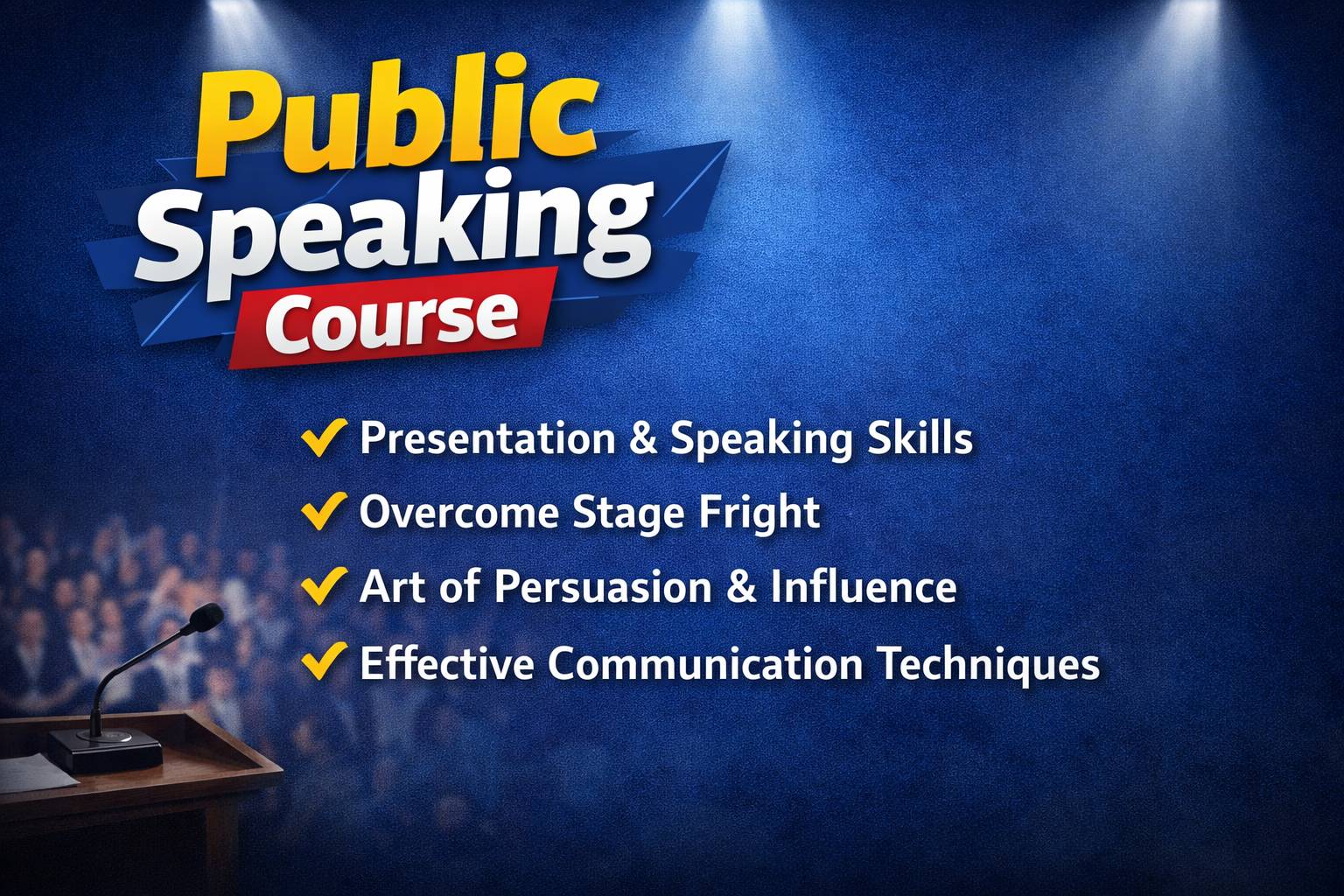 Public Speaking Course