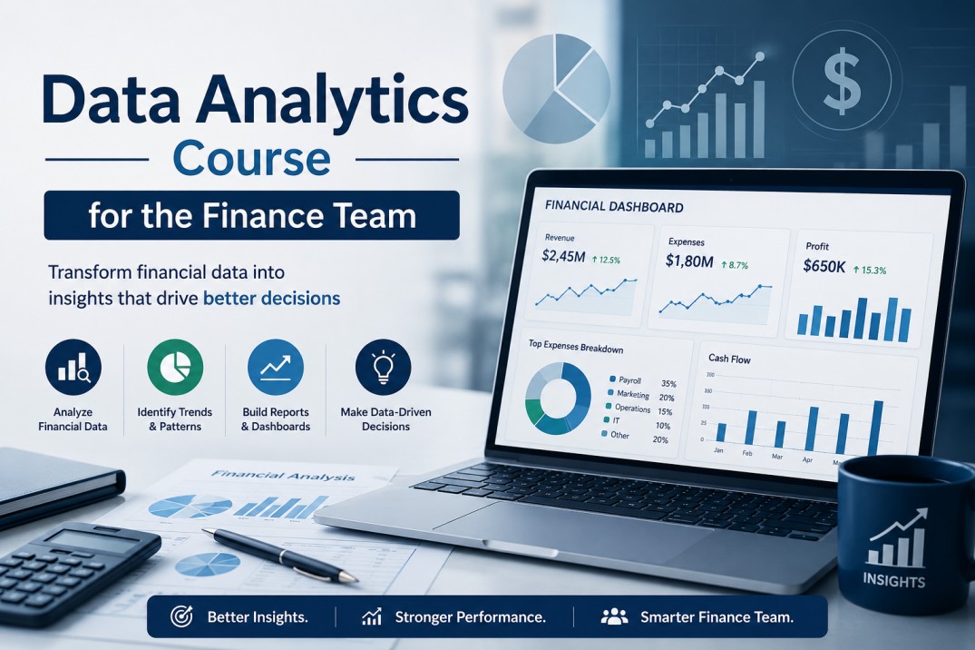 Data analytics course for the finance team