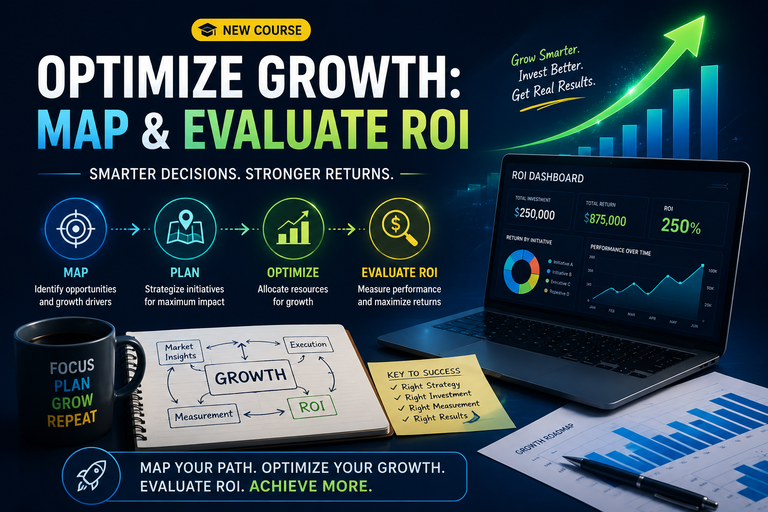 optimize growth: map and evalute roi